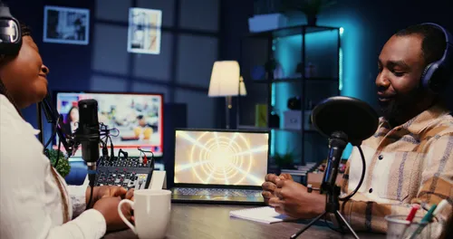 Producción de podcast